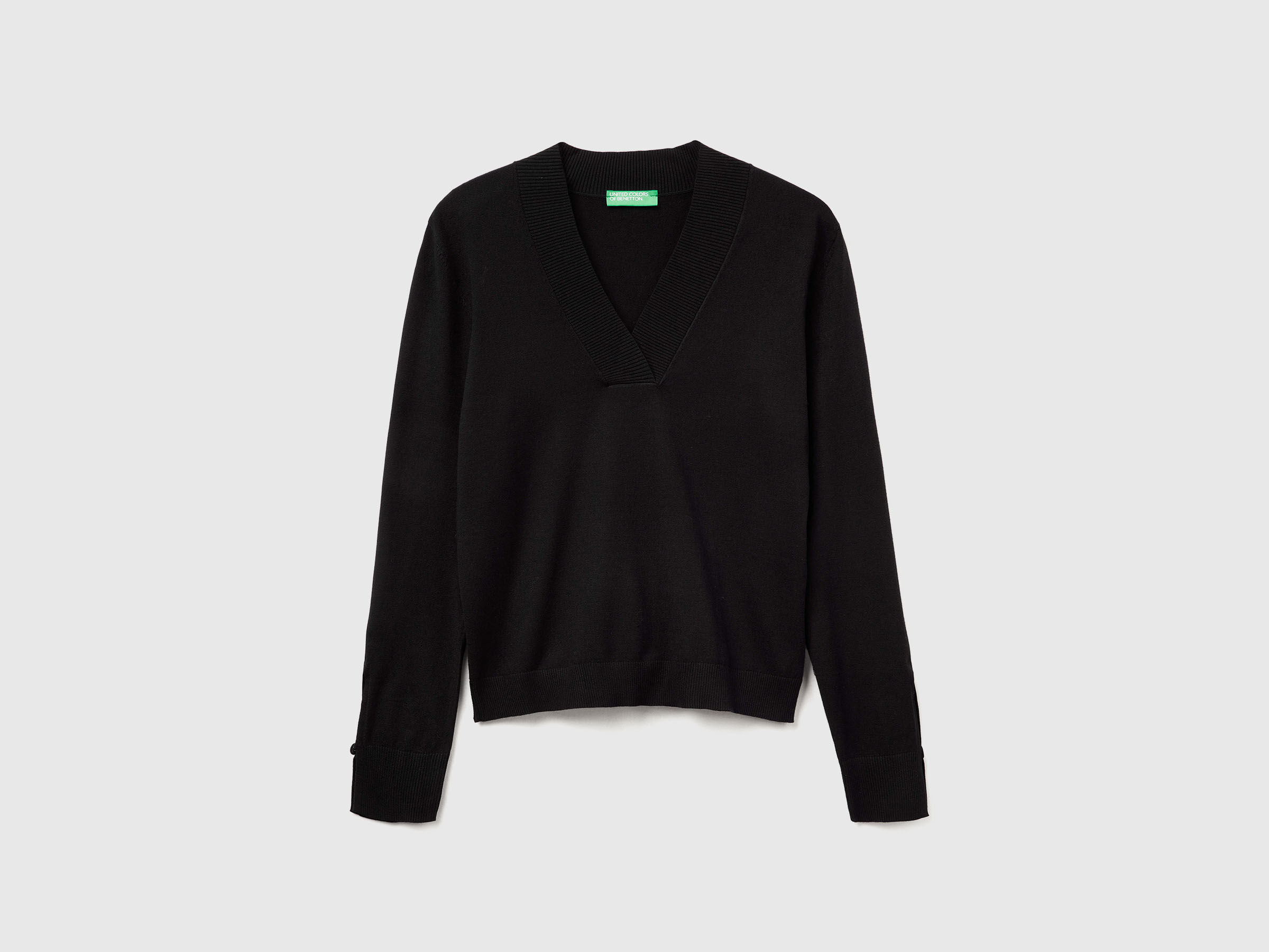V NECK SWEATER L/S Damen image number 5